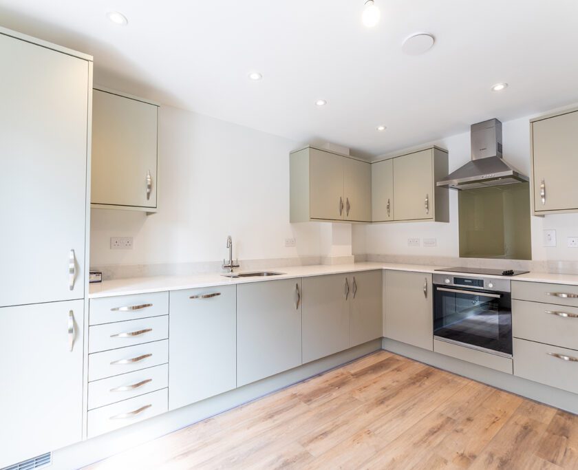A kitchen in our Brewery Corner Development.
