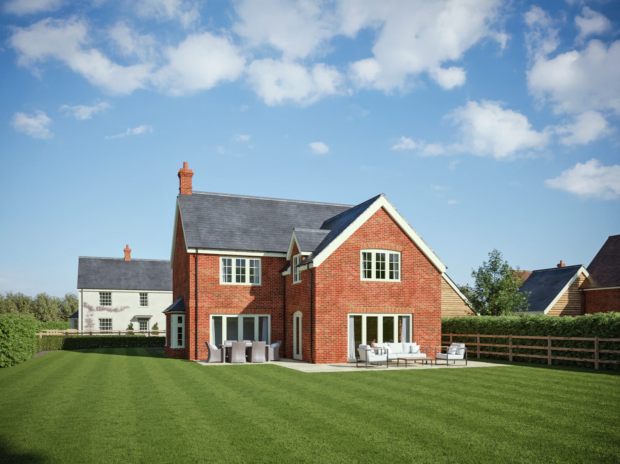 Townsend Farm Plot 10 Rear Render