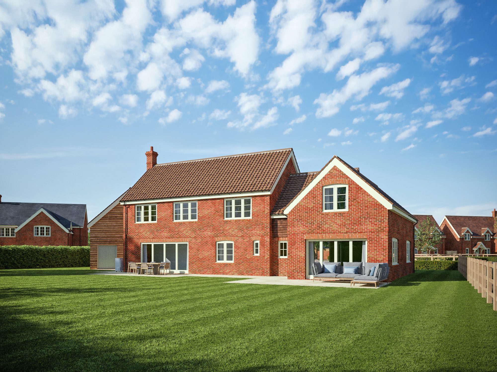 Townsend Farm Plot 13 Rear Render