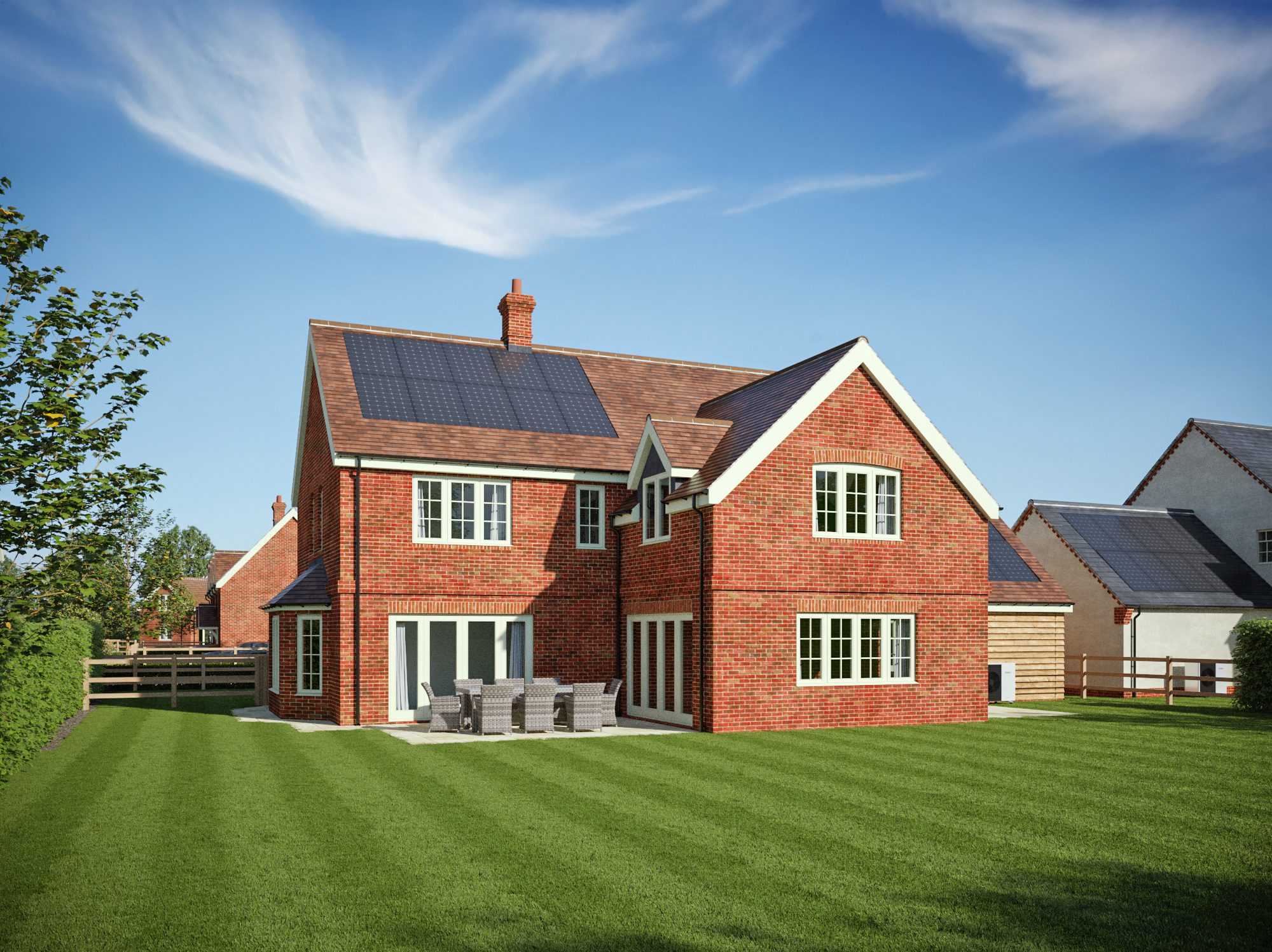Townsend Farm Plot 7 Rear Render