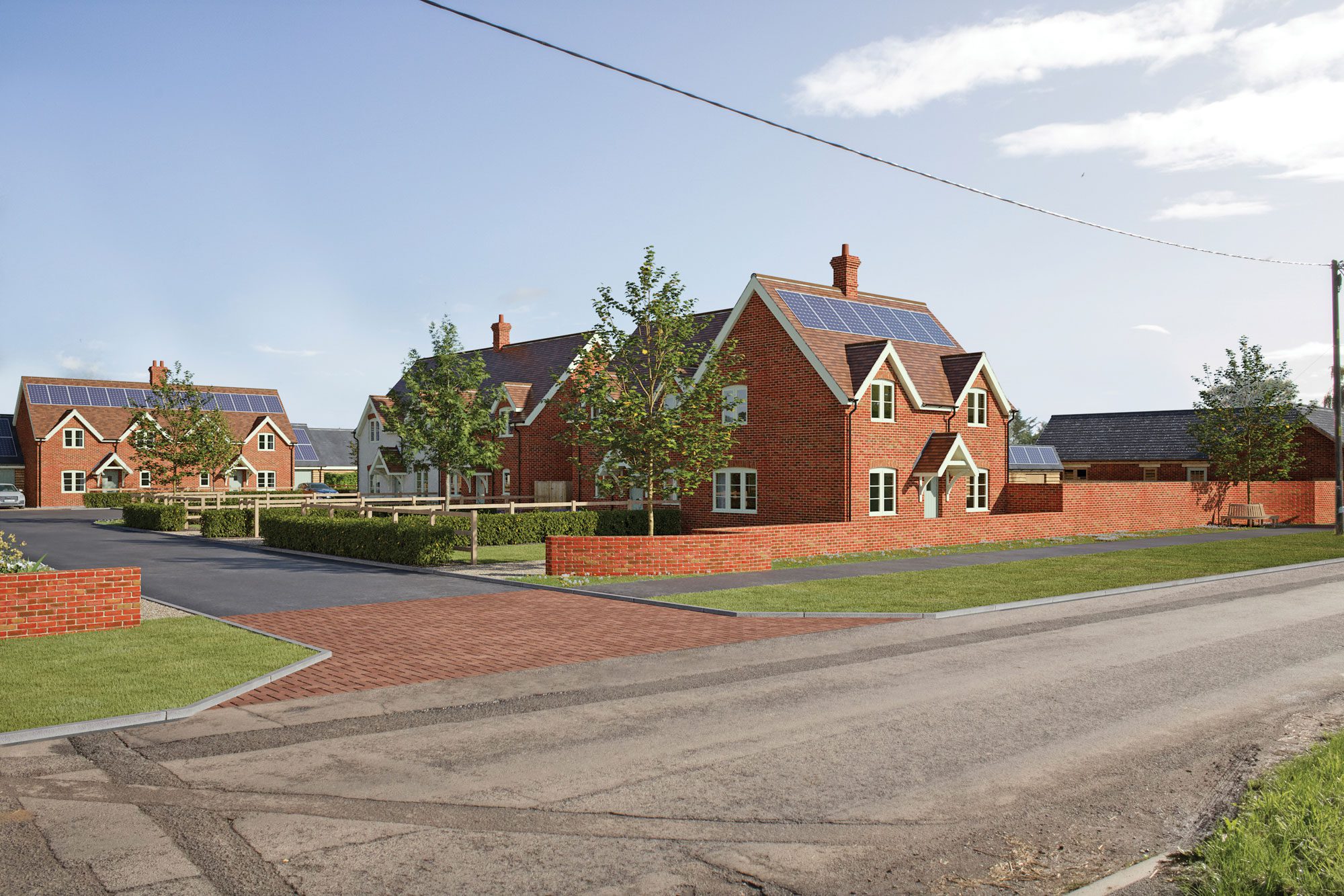 A plot in the new Farmyard Townsend Development