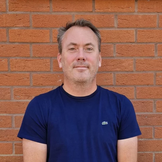 A headshot of Sam Gaiger.